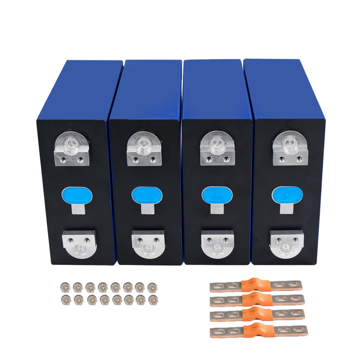 4PCS 3.2V Original Grade A EVE lf304 with Double-hole New Studs LiFePO4 Battery Cells